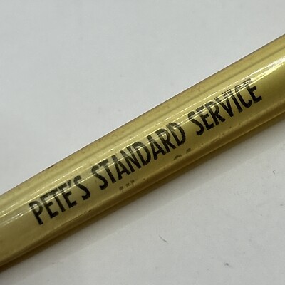 VTG c1950s Ballpoint Pen PETE'S STANDARD SERVICE Goodland Kansas