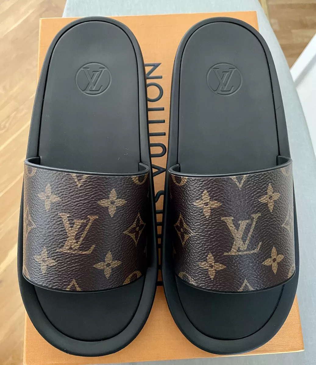 louis vuitton sunbath flat mule