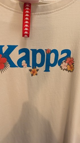 Men’s Kappa CREAM T Shirt (Large) - Picture 4 of 7