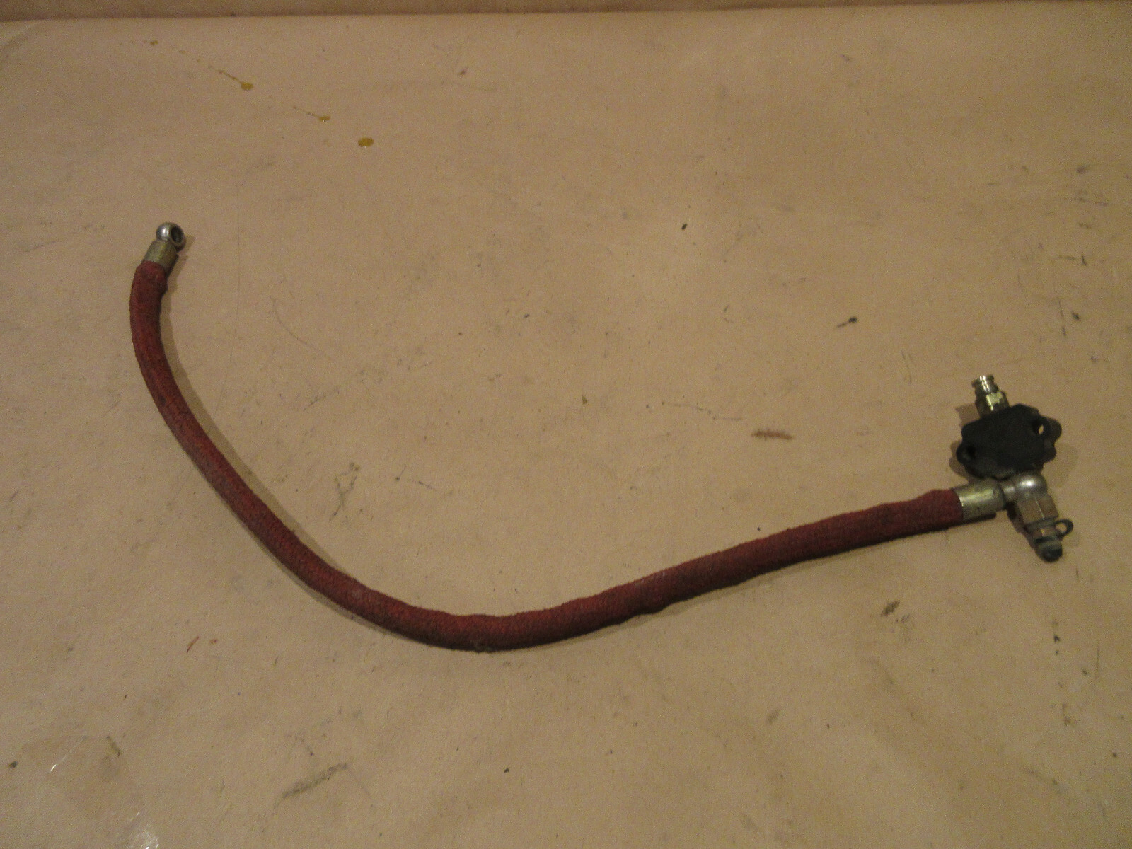 Ferrari 355 5.2 F1 Hydraulic Hose From Block To F1 Pump With Block P/N 175833