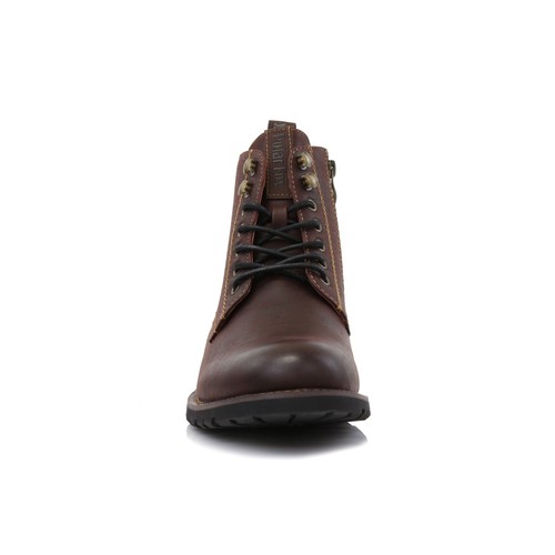 Botas de trabajo de combate de motocicleta Polar Fox KNOXVILLE para hombre - Imagen 8 de 29