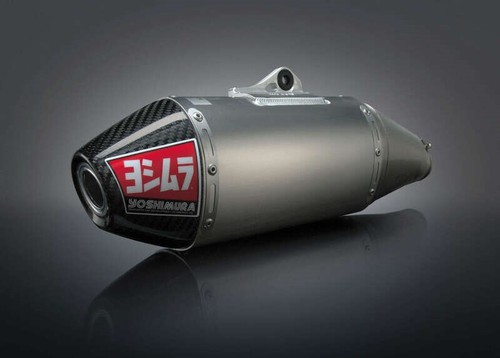 Tapa con sistema de escape completo Yoshimura RS4 acero inoxidable/aluminio/carbono Kawasaki KXF250 17-20 - Imagen 4 de 5