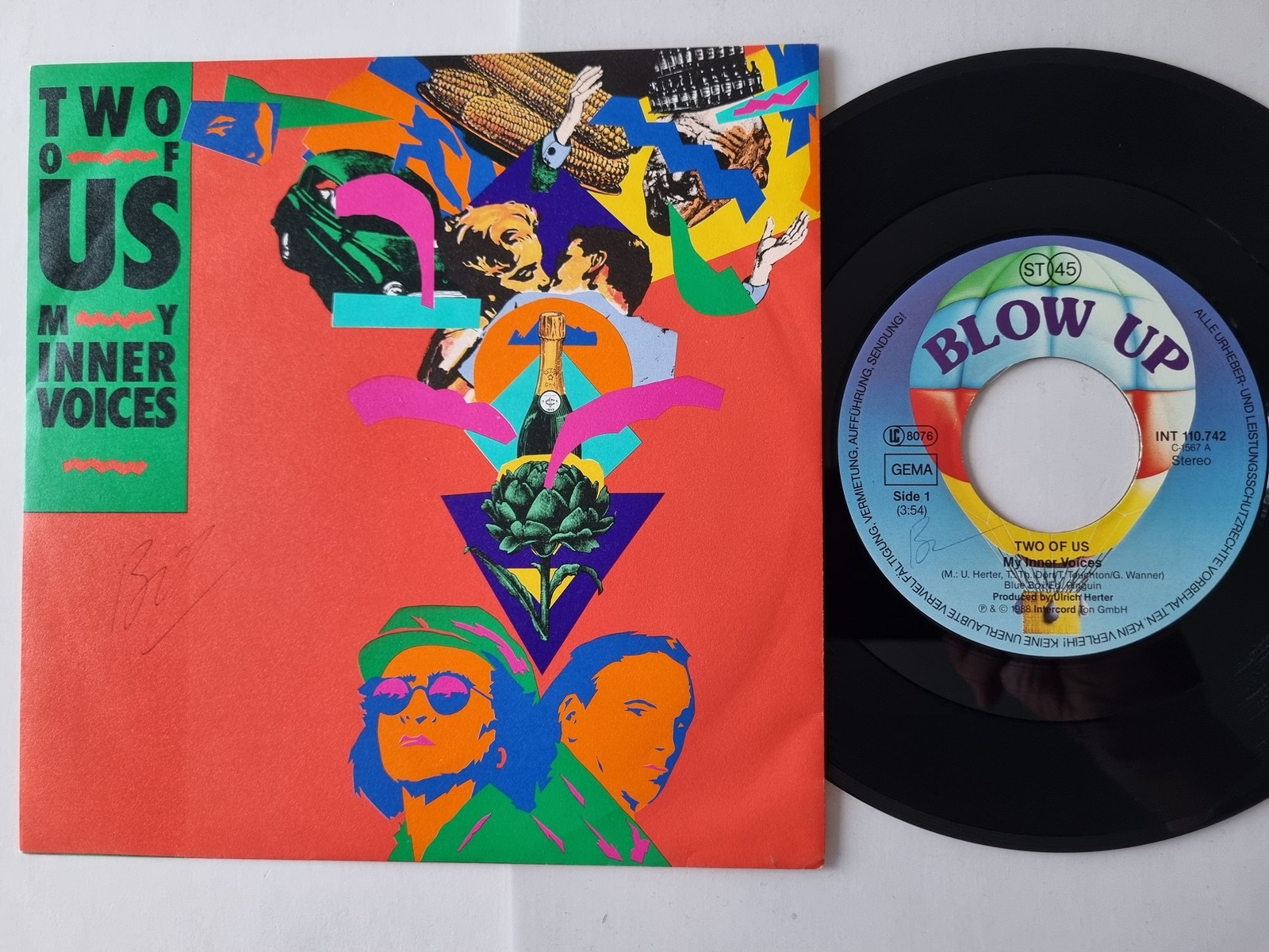 Two Of Us - My Inner Voices 7'' Vinyl Germany