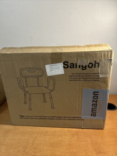 Shower Chair for Inside Shower Heavy Duty Shower Seat with Back Shower Seats - Picture 7 of 9