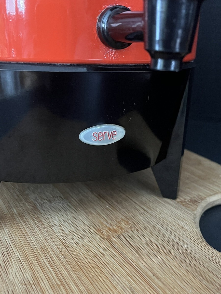 Vintage West Bend Red Poppy Coffee Maker Percolator 12-36 Cups | eBay