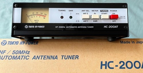 COMME NEUF - Tuner antenne automatique Tokyo Hy-Power HC-200AT 200W bande HF/50MHz avec HTC-100A - Photo 3/6