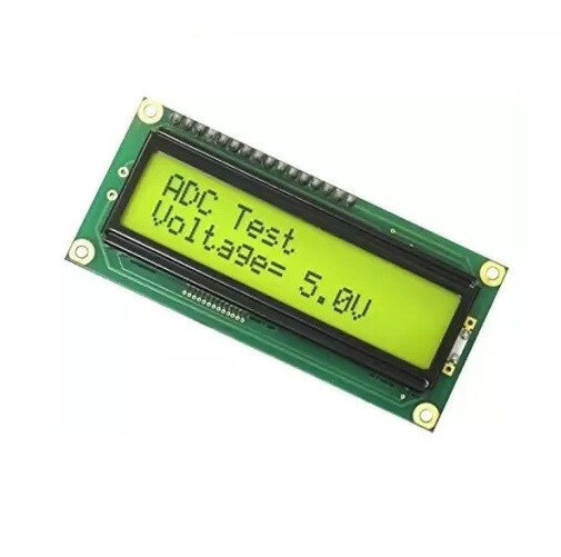 プラクルアン LCD Character Display Module 1602A Ver 5.5 Backlight Blue Yellow