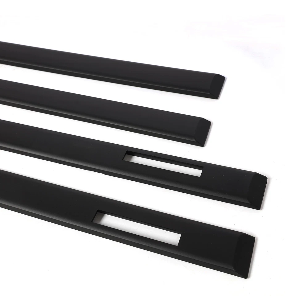 4D BODY SIDE MOULDING TRIM FOR 92-98 BMW E36 3-SERIES M3 style 328i 325i SEDAN - Image 3 of 4
