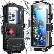 Diving Phone Case for iPhone 14/Pro/Pro Max/13/12/11 Waterproof Underwater
