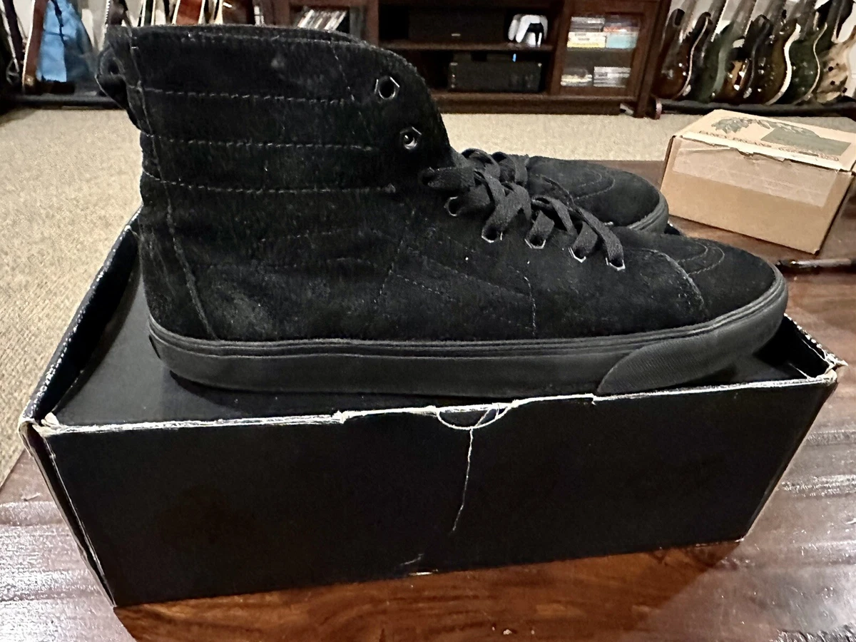 Vans deconstructed sk8 hi cheap black