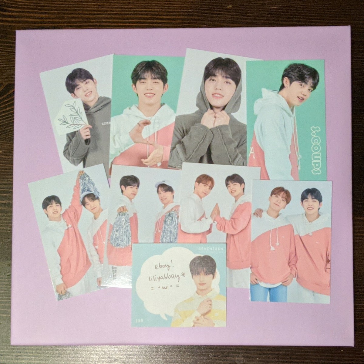 タレントカード SVT CARAT LAND 2020 TRADING CARDS SET s-l400.jpg