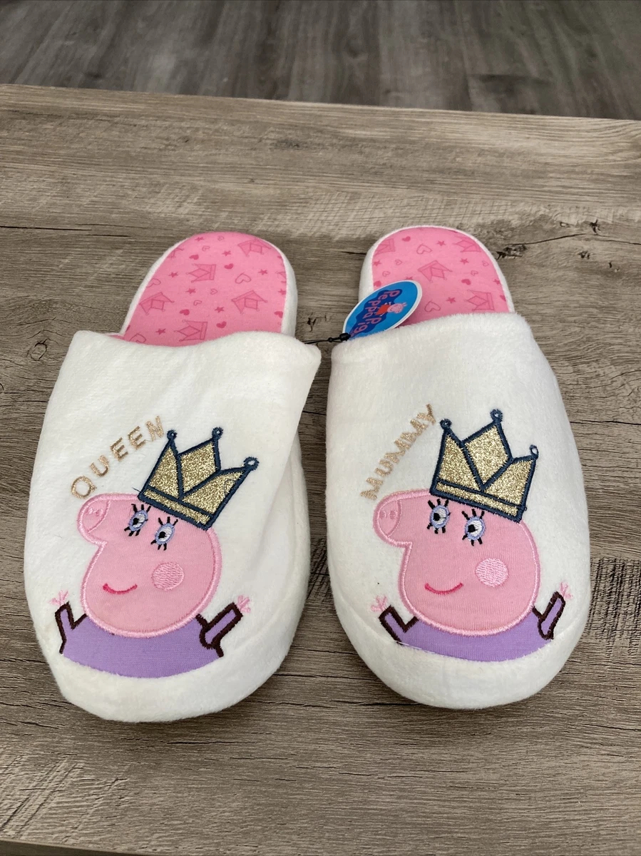 Peppa pig slippers adults new arrivals