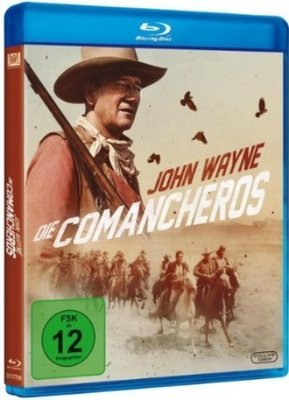 DIE COMANCHEROS (John Wayne, Stuart Whitman) Blu-ray Disc NEU+OVP