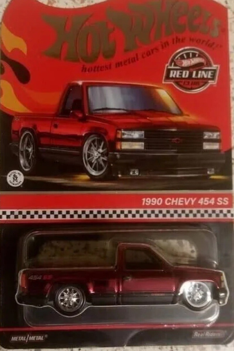 2023 RLC Hot wheels 90 Chevy 454SS Ox Blood Red & Black! IN