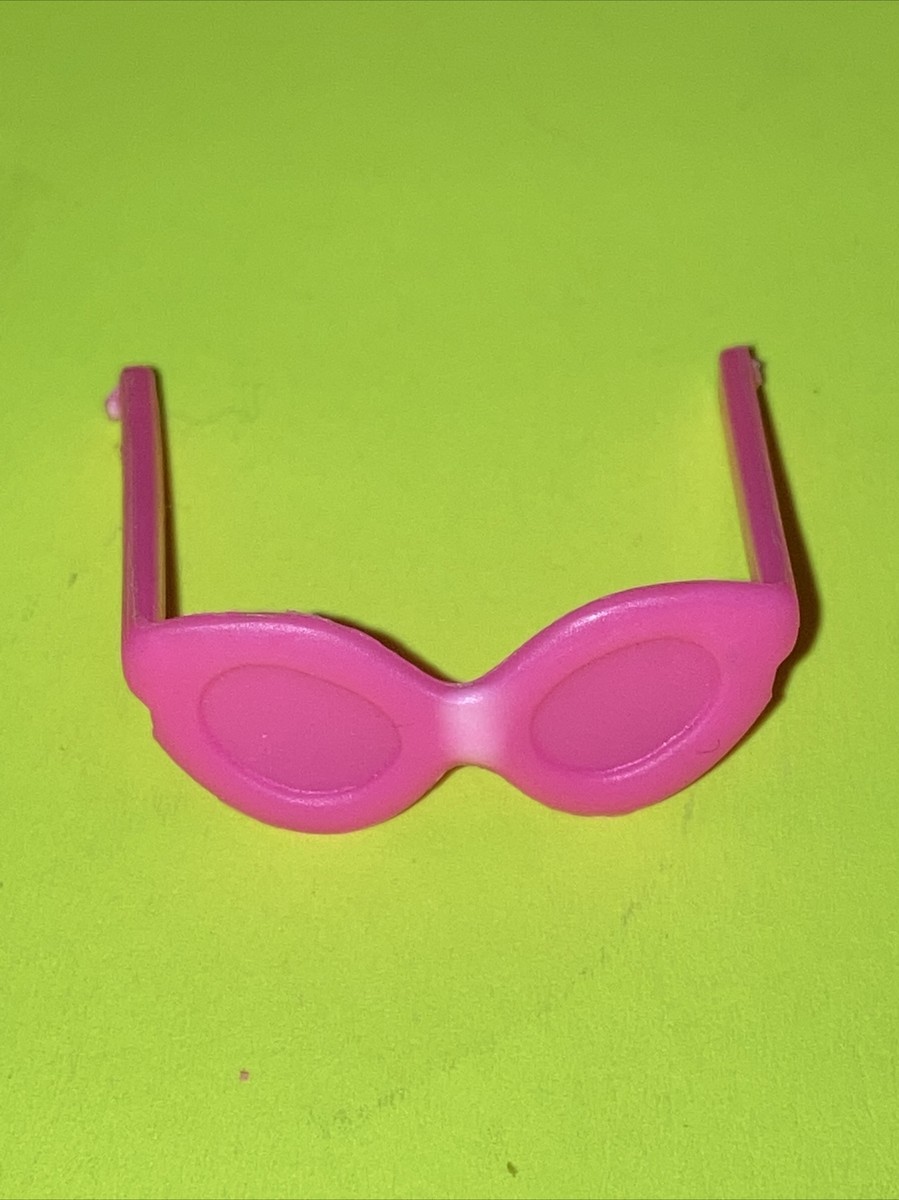 Vintage Mod Pink Sunglasses NOS Barbi Vintage Barbie Neon Pink Retro Mod Style Sunglasses Mattel  main image 2