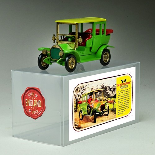 1966 Lesney Streichholzschachtel Modelle von gestern Y-3B 1910 Benz Limousine Druckguss Auto