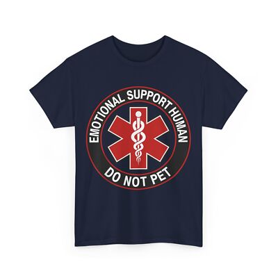 Emotional Support Husband Do Not Pet T-Shirt