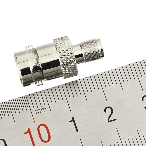 5-Pack BNC Female to SMA Female Connector Adapter for Handheld Two Way Ham Radio - Picture 3 of 5