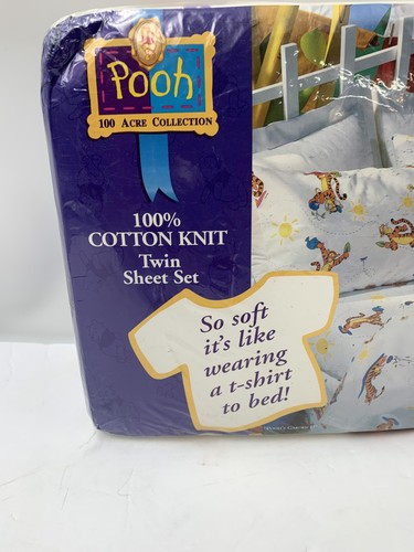 Winnie The Pooh's Garden 100 Acre Collection TWIN SHEET SET NEW/SEALED - 第 8/12 張圖片