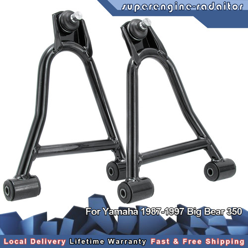 Front Suspension Lower Left Right A-Arm For Yamaha 87-97 Big Bear 350 YFM350FW - Picture 2 of 12