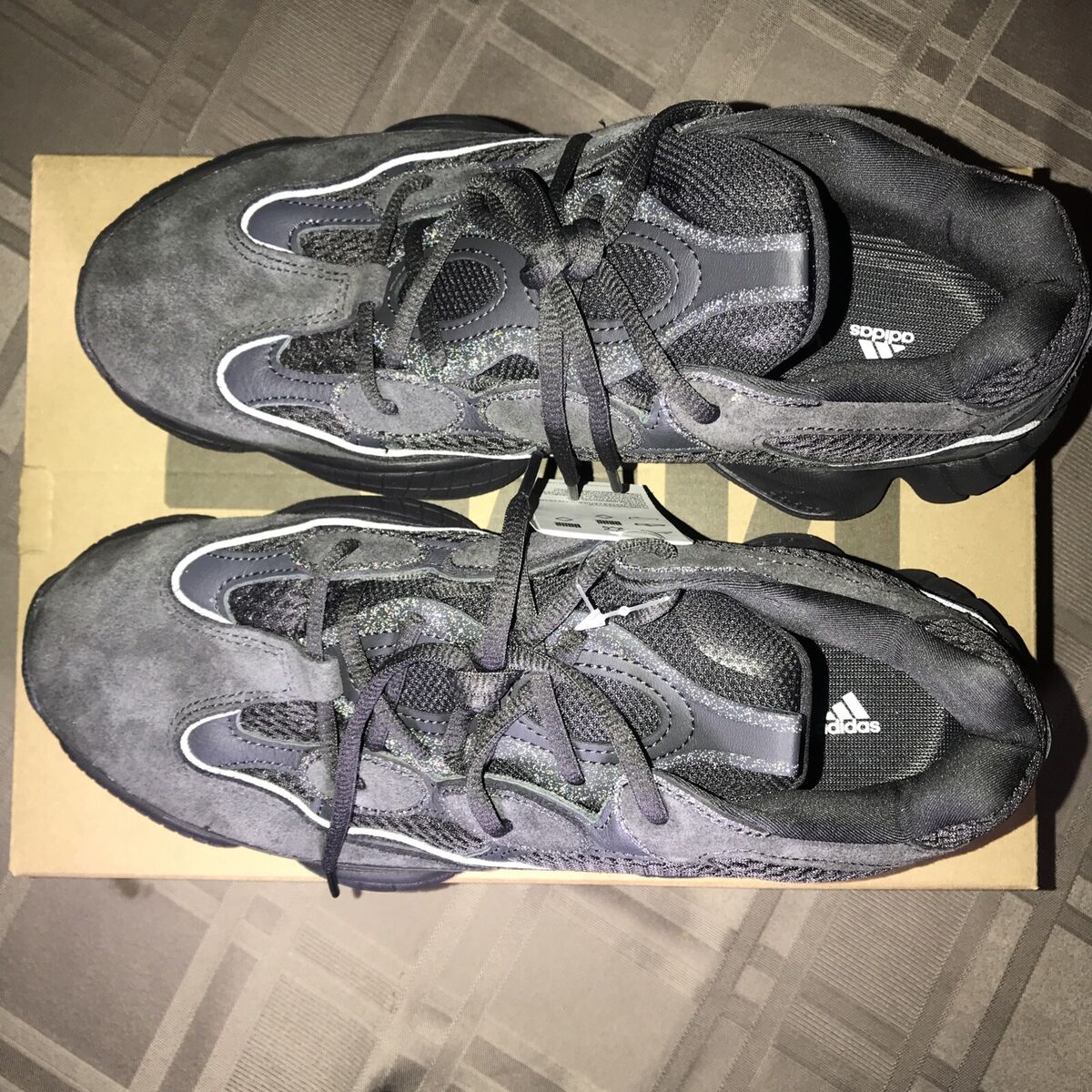 Adidas Yeezy 500 Utility Black Men's Sz 10.5 F36640 Adidas Yeezy 500 Utility Black Men's Sz 10.5 F36640