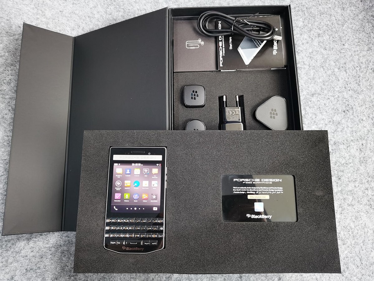 BlackBerry Porsche Design P'9983 Unlocked 64GB Fashion Phone Full