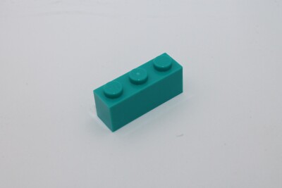 Lego 10x Basic Stein 1x3 bricks 3622 dunkel türkis dark turquoise