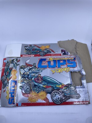 COPS 'N CROOKS Roadster Vintage C.O.P.S.  Hasbro  (Box Only ) 1988