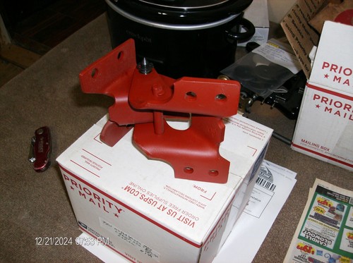 gm 9817406 1969 Camaro Firebird Right Upper Door Hinge remanufactured original - Picture 7 of 7