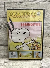 New! Peanuts By Schulz Springtime Animation (DVD) Sealed 15 All-New Shorts