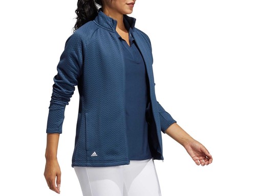 NWT Women’s Adidas Textured Layer Jacket S - XL MSRP $65 - Picture 9 of 19