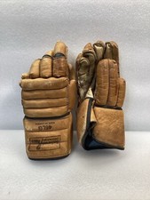 VINTAGE BACHARACH RASIN 46LG LEATHER GLOVES LACROSSE