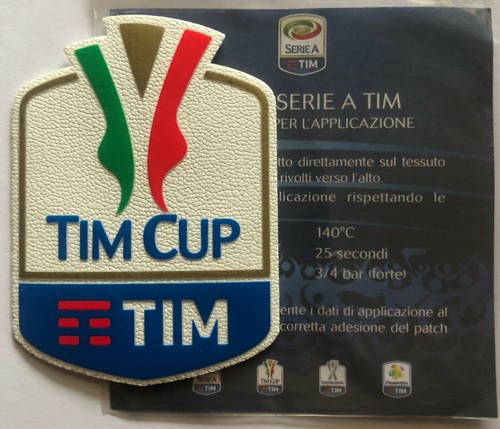 TOPPA UFFICIALE TIM CUP 2016-2018 OFFICIAL PATCH