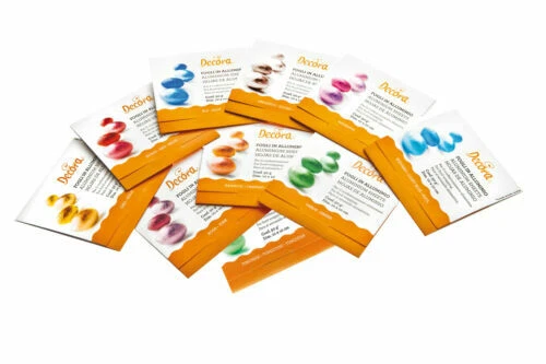 Accessori in oro in alluminio per la pasticceria