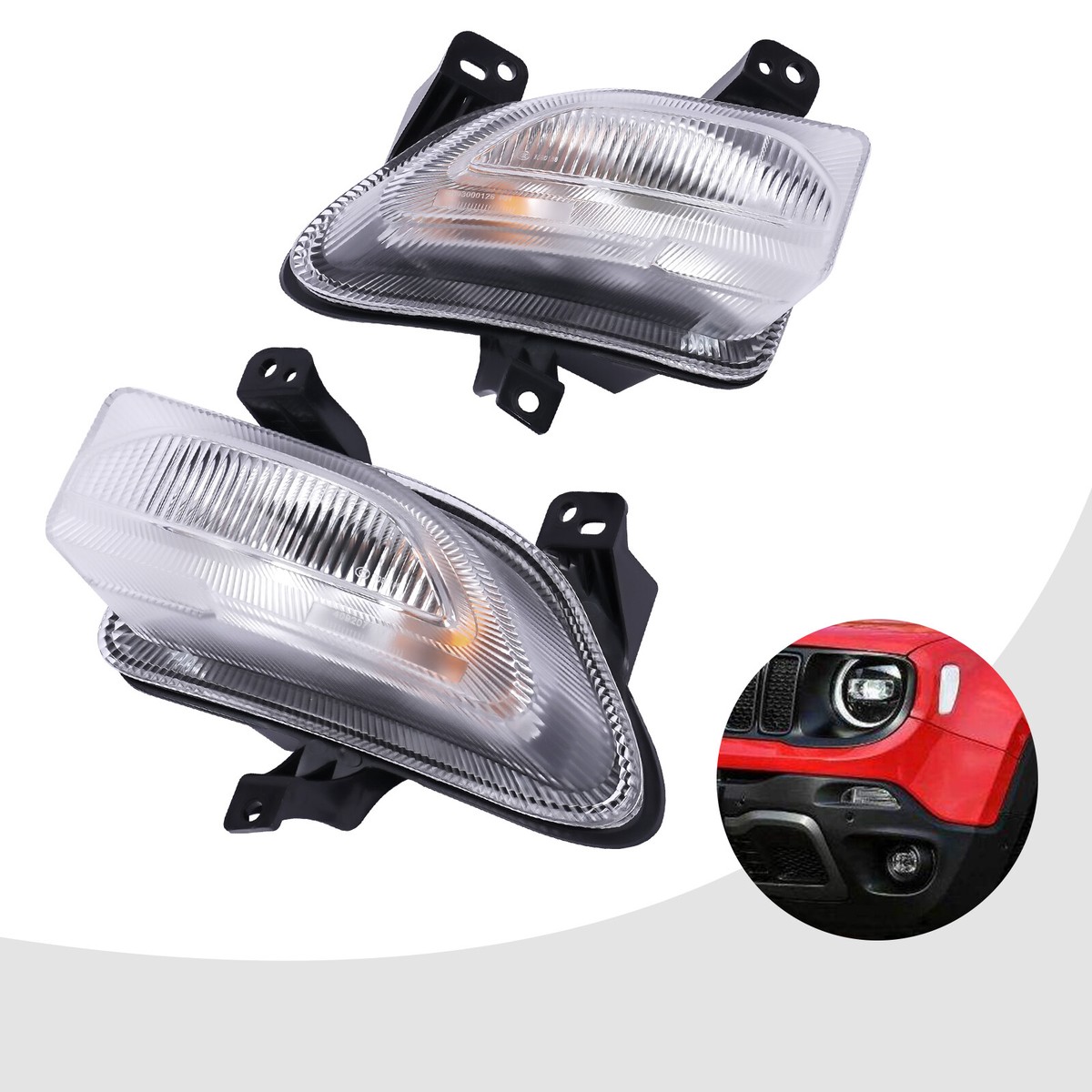 レネゲード8 For Jeep Renegade 2015 2016 2017 2018 Turn Signal Parking Lamp