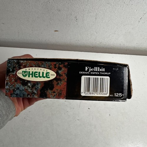 Vintage Helle Stainless Steel Curly birch Fixed Blade Hunting Knife with Case - Picture 18 of 18