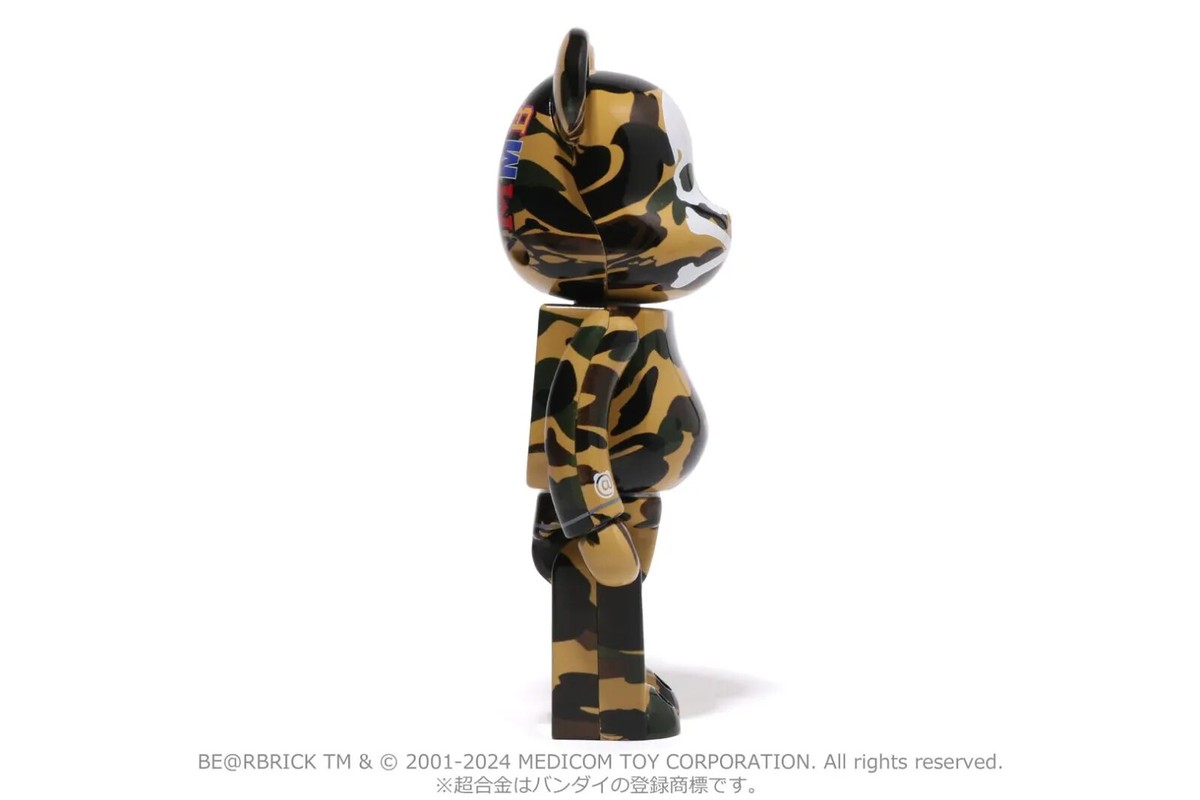 A BATHING APE BAPE X MMJ BE@RBRICK CHOGOKIN SHARK 1K23-185