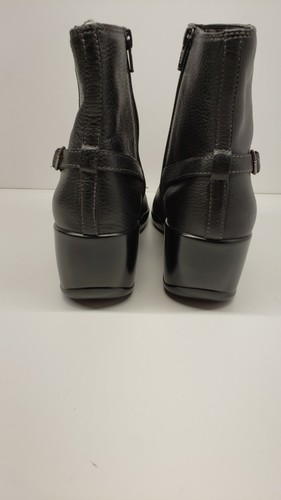 NATURALIZER Women's Lerato Ankle Boot Black Pebbled Leather US 8.5M PreOwned - Bild 5 von 12
