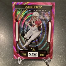 Zach Ertz  2023 Panini Score Football Pink Ellipse #002 /199 Arizona Cardinals