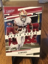 2022 Prestige Football Power House #8 Eli Mitchell - San Francisco 49ers
