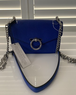 rebecca minkoff jean leather crossbody bolsa