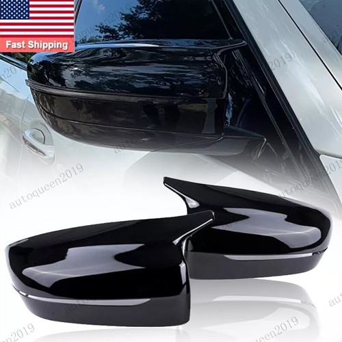 Tapa de espejo retrovisor lateral negro brillante para BMW G20 G30 G31 G32 G11 G12 serie 3/5/6/7 - Imagen 1 de 18