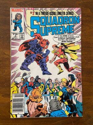 SQUADRON SUPREME #2 (Marvel, 1985)VG+ Gruenwald