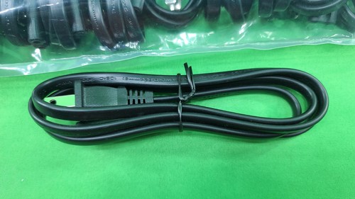 10X AC Power Cord 2 Prong Cable for PS4 PS3 PS2 XBOX PC LAPTOP Monitor TV - Picture 3 of 8