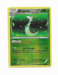 Serperior Pokemon TCG EX Black & White Reverse Holofoil Rare Card #6/114 #6