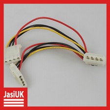 Vintage Molex LP4 Power Doppel Verlängerungskabel M/F - 4 Pin Molex Stromanschluss