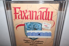 WATA 9.6 - B  SEALED - Faxanadu - NES Nintendo Graded