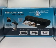 Pandigital Photolink One-Touch Scanner 600DPI 5x7 SD Card New✔️✔️