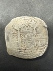 1698? 8 Reales Lima Peru Spanish colonial cob coin silver  lot 680