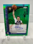 Topps Chrome Update 2025-26 Cooper Flagg Rookie Auto GREEN REFRACTOR RC SSP /99